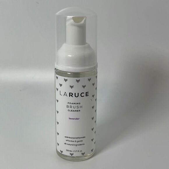 NWT LARUCE Foaming MAKEUP BRUSH CLEANER - Lavender - Picture 2 of 3